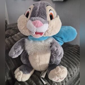 Disney Plush Thumper Gray and Cream Plush Bunny